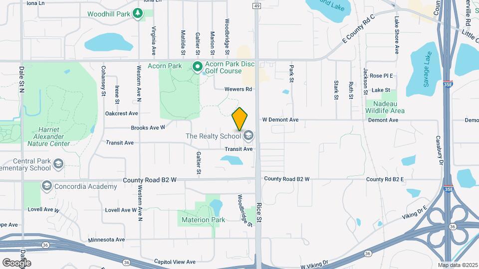 2490 Woodbridge St Mapa y Detalles de la Ubicación