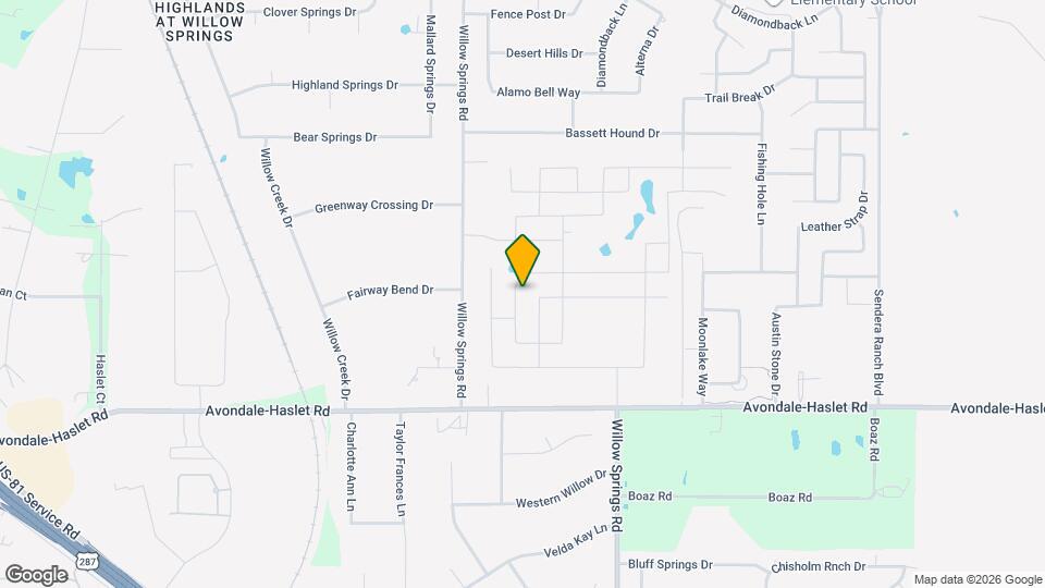 1713 Escondido Dr Map and Location Details