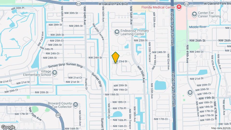 2241 NW 59th Terrace Map and Location Details