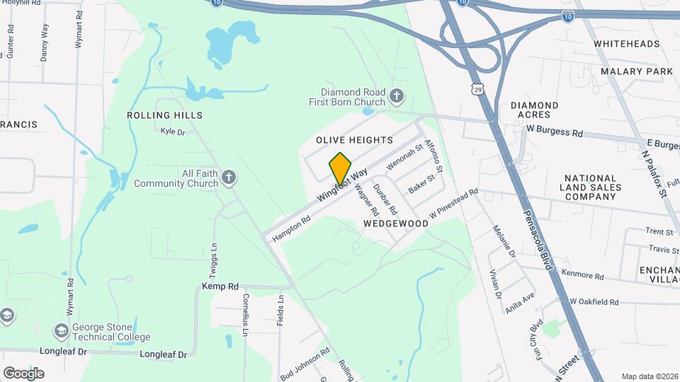 6606 Hampton Rd Map and Location Details