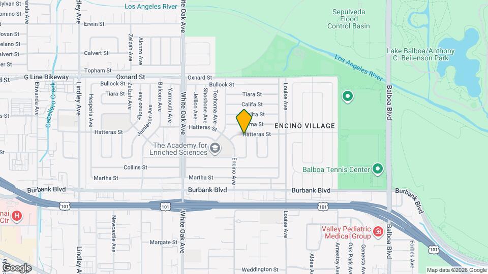 5763 Bianca Ave Mapa y Detalles de la Ubicación