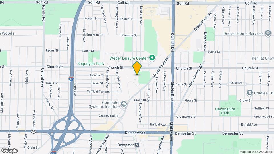 9113 Lawler Ave, Unit 2 Mapa y Detalles de la Ubicación