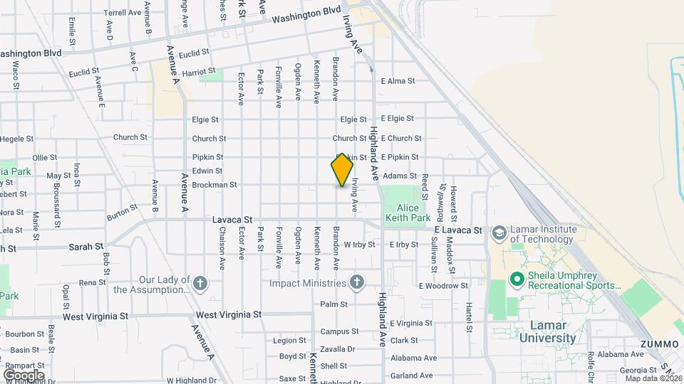 3945 Brandon Ave Map and Location Details