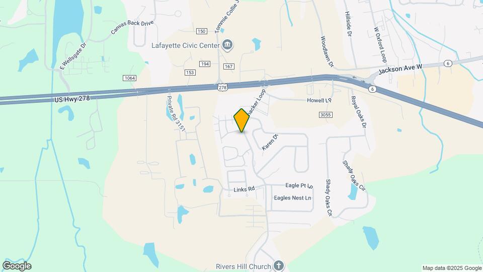 1707 Private Rd Map and Location Details