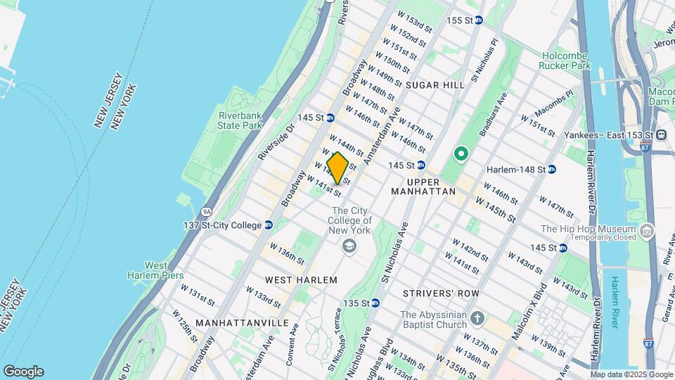 503 W 141st St Map and Location Details