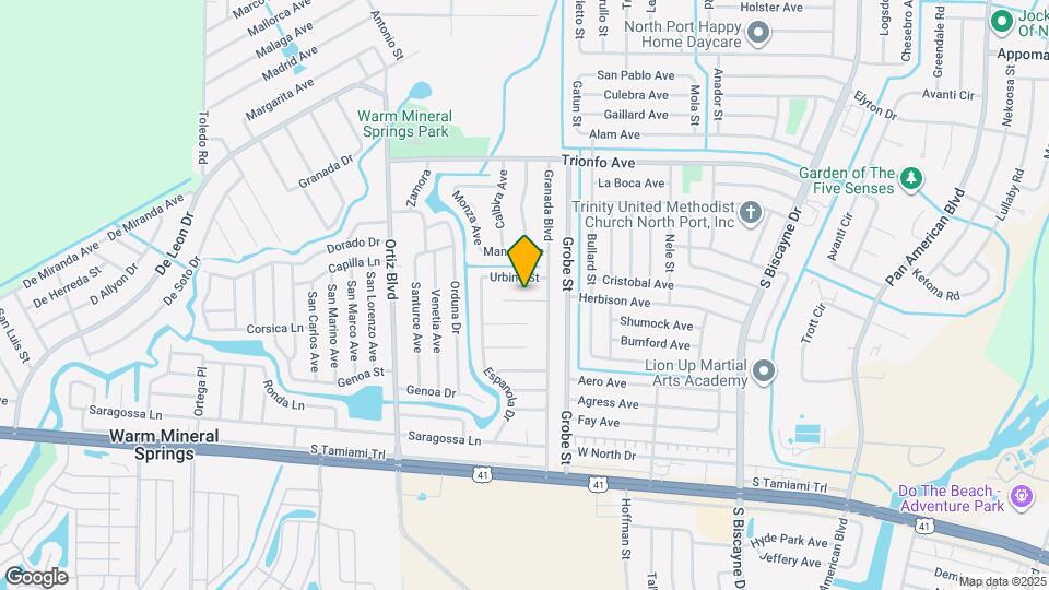 12311 Tangier St Mapa y Detalles de la Ubicación