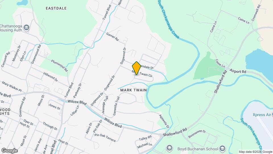 3868 Mark Twain Cir Map and Location Details