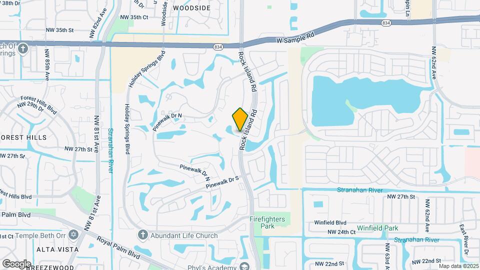 7100 NW 30th Ct Map and Location Details