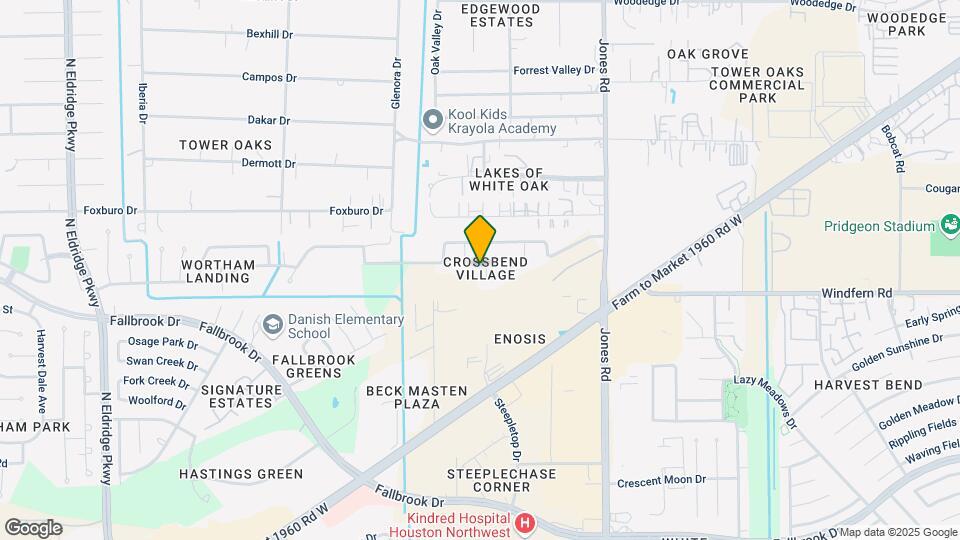11023 KNOBBLEY Oak Ct Map and Location Details