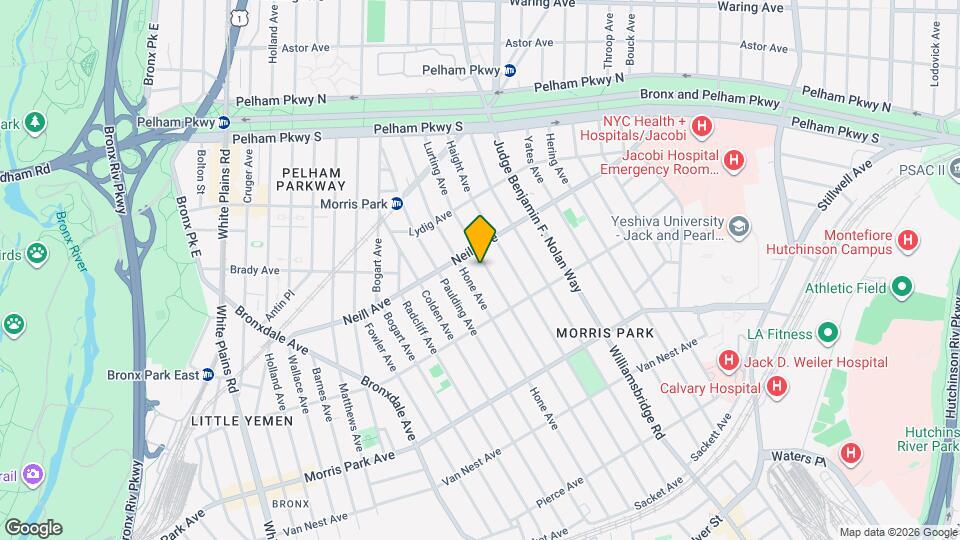 1953 Lurting Ave Map and Location Details