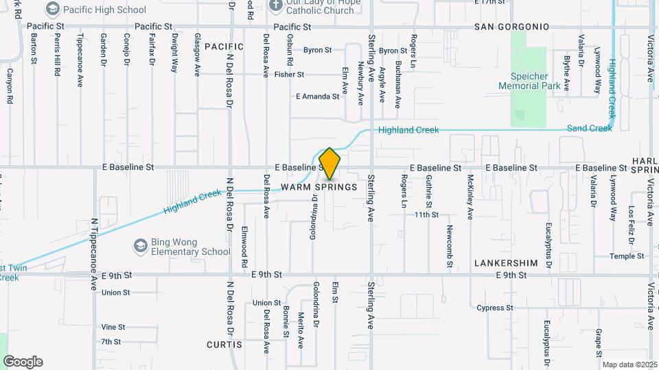 7348 Elm St Mapa y Detalles de la Ubicación