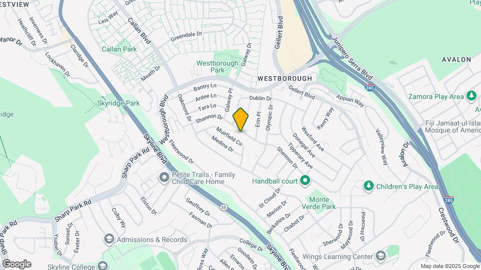 2340 Shannon Dr Map and Location Details