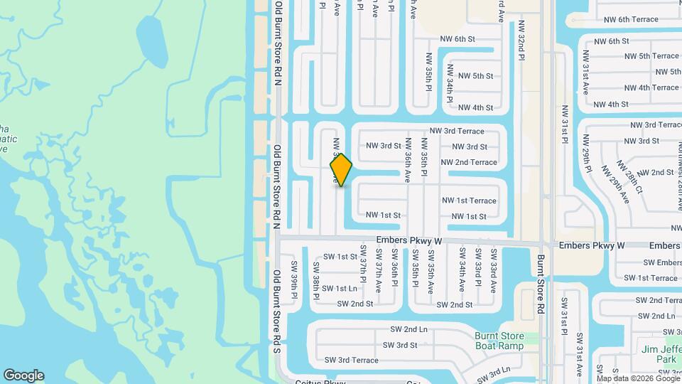 121 NW 38th Ave Map and Location Details