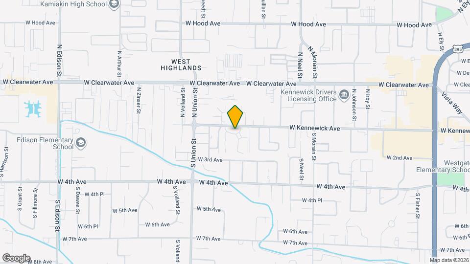 4203 W Kennewick Ave Mapa y Detalles de la Ubicación
