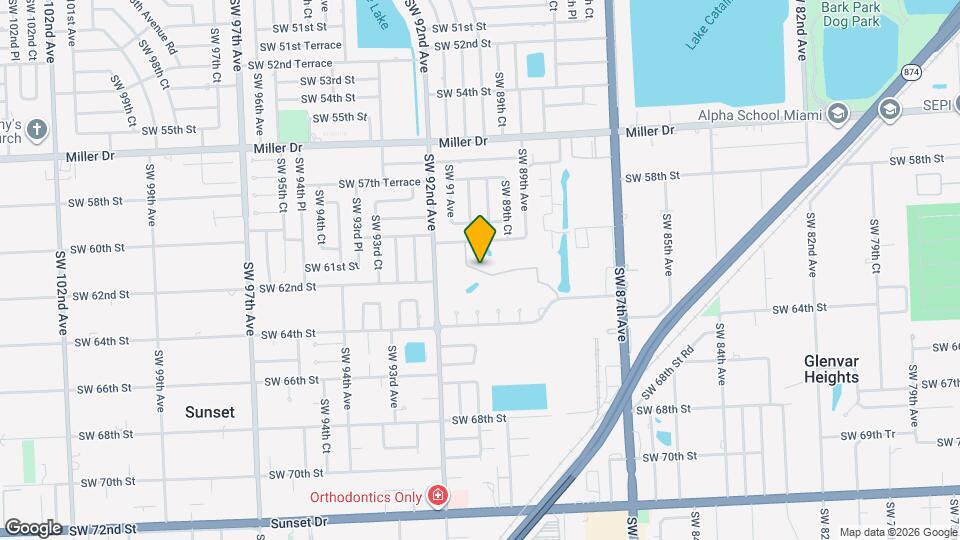 6190 SW 90th Ct Map and Location Details