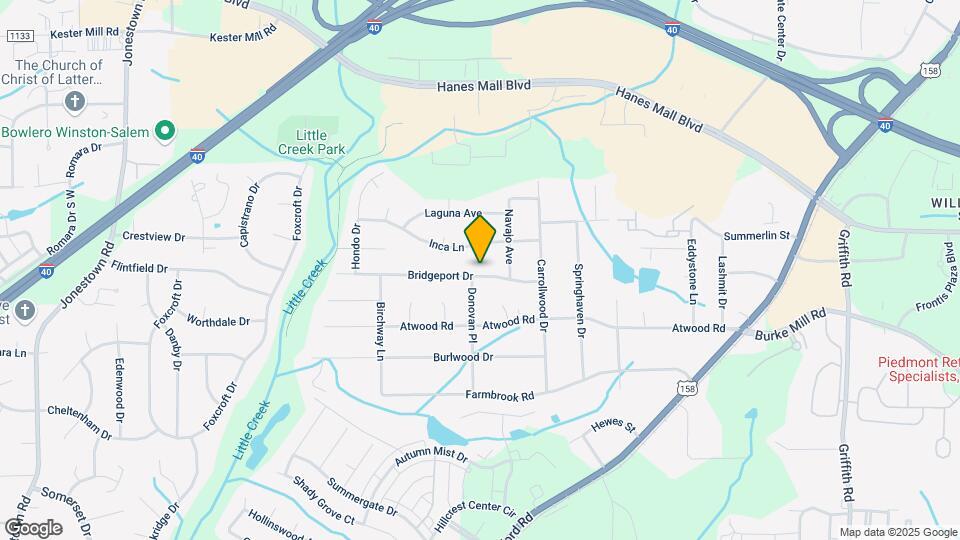 2741 Bridgeport Dr Map and Location Details