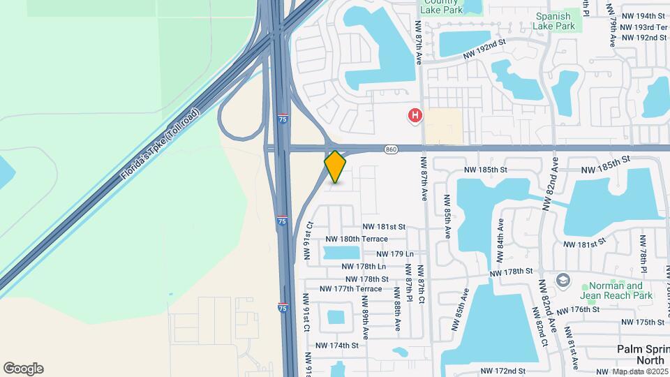 9085 NW 183rd St Map and Location Details