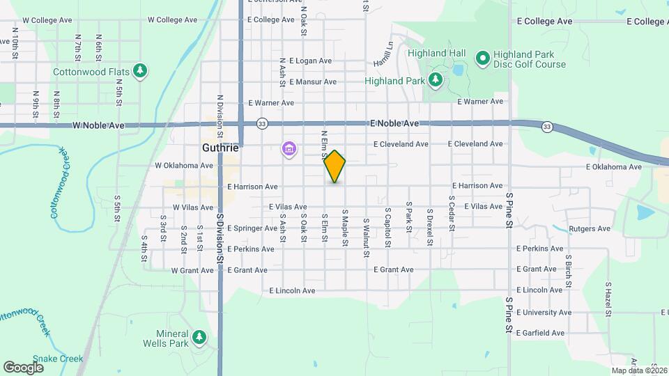 609 E Harrison Ave Map and Location Details