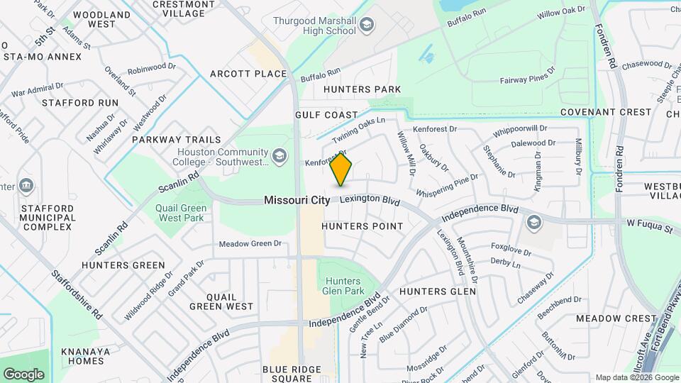 1410 Lexington Blvd Map and Location Details