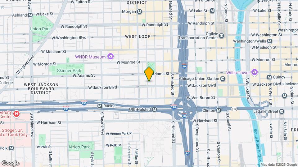 950 W Jackson St Mapa y Detalles de la Ubicación