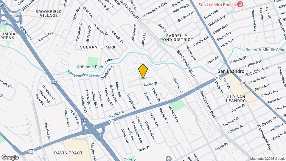 1135 Minerva St Map and Location Details