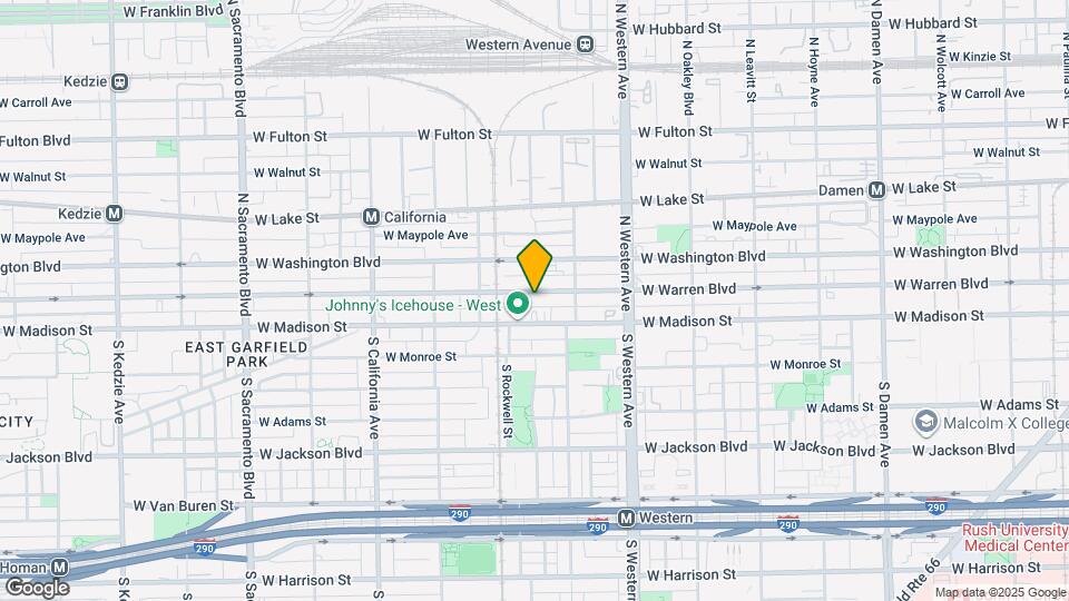 2539 W Warren Blvd, Unit #2 Mapa y Detalles de la Ubicación