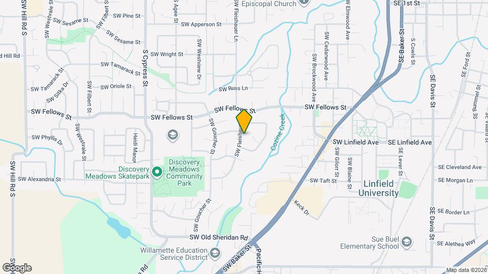 1130 SW Fleishauer Ln Map and Location Details