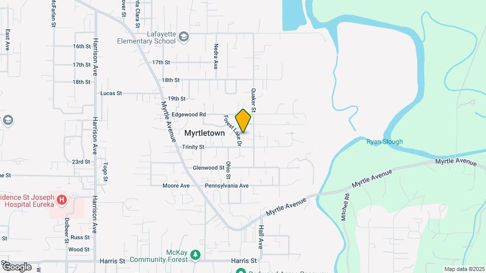 2055 Forest Lake Dr Mapa y Detalles de la Ubicación