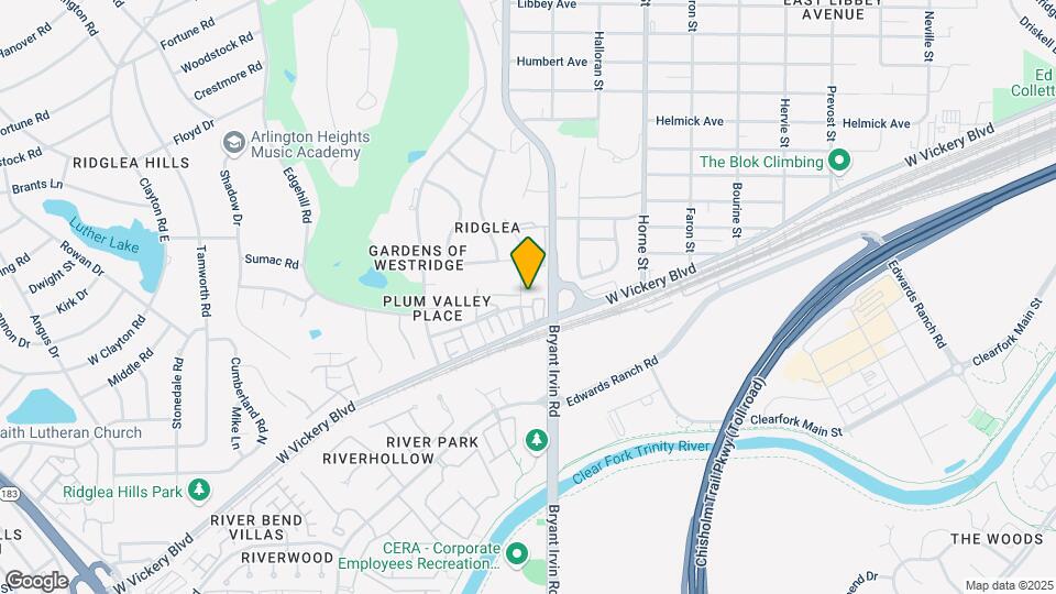 5051 Ridglea Ln Map and Location Details