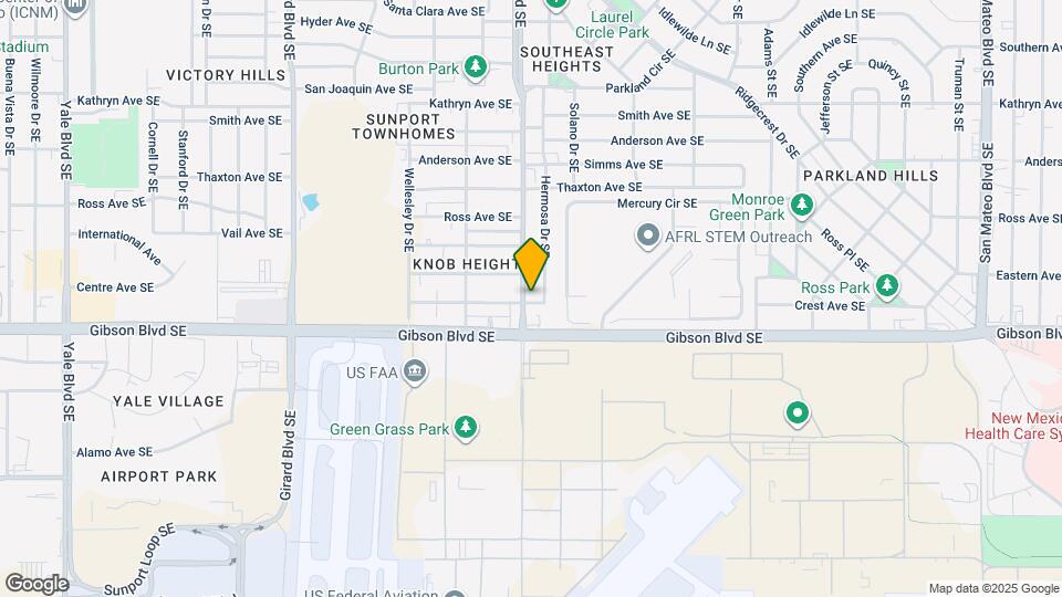 1516 Carlisle Blvd SE, Unit A Mapa y Detalles de la Ubicación