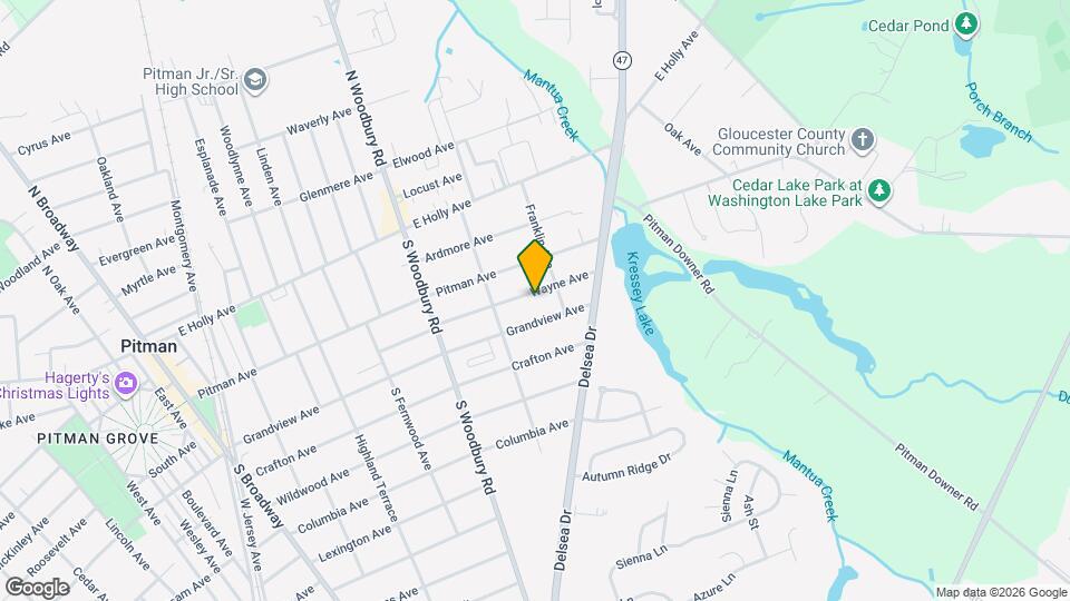 523 Wayne Ave Map and Location Details