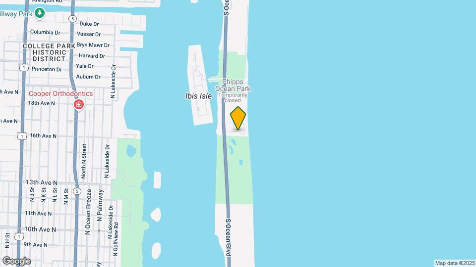 2335 S Ocean Blvd Map and Location Details