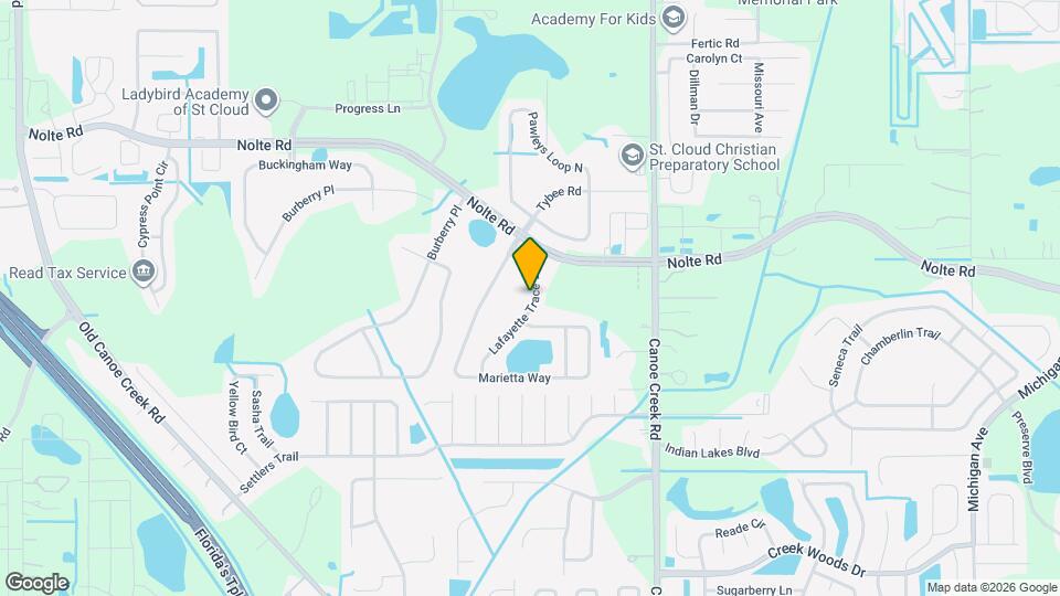 2860 Lafayette Trace Dr Map and Location Details