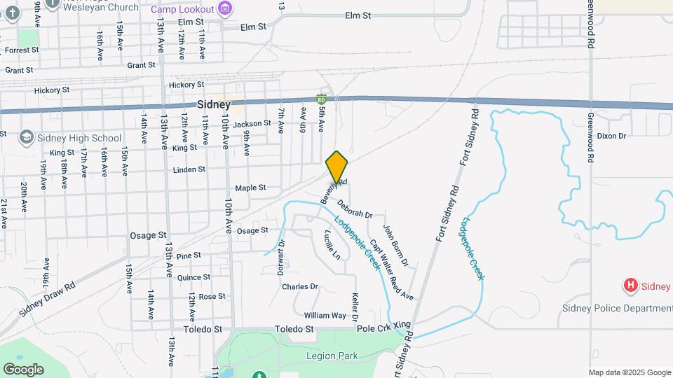 569 Beverly Rd Map and Location Details