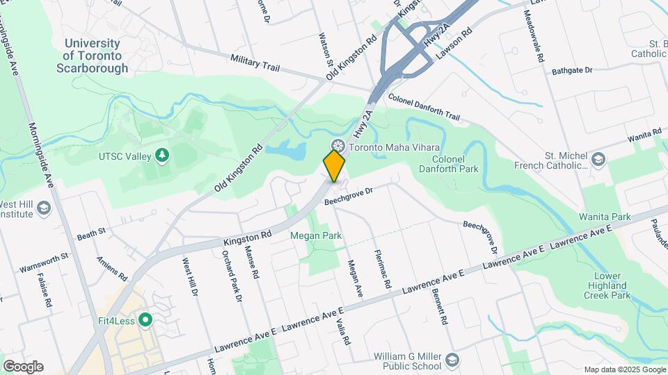 4695 Kingston Rd Map and Location Details