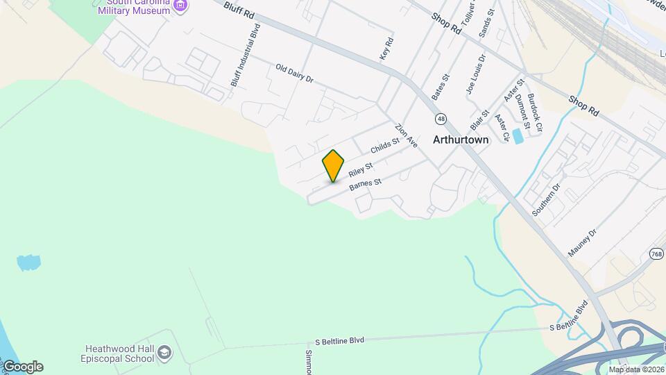 509 Riley St Mapa y Detalles de la Ubicación