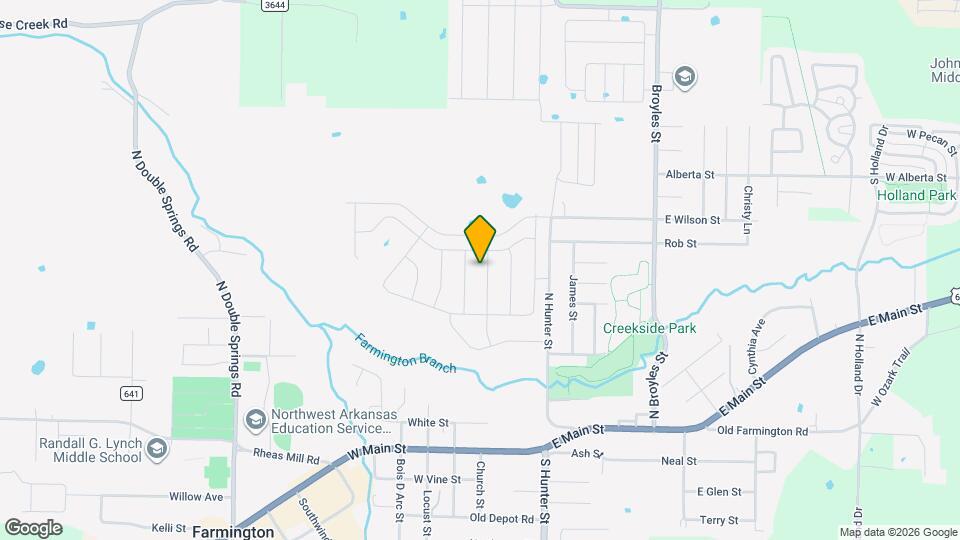 147 N Banner Ave Map and Location Details