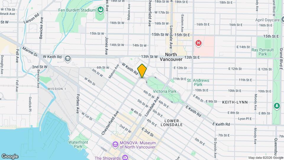 683 W Victoria Park Map and Location Details