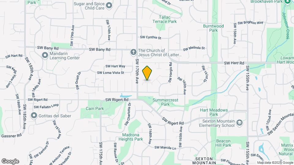 7356 SW 168th Ave Map and Location Details
