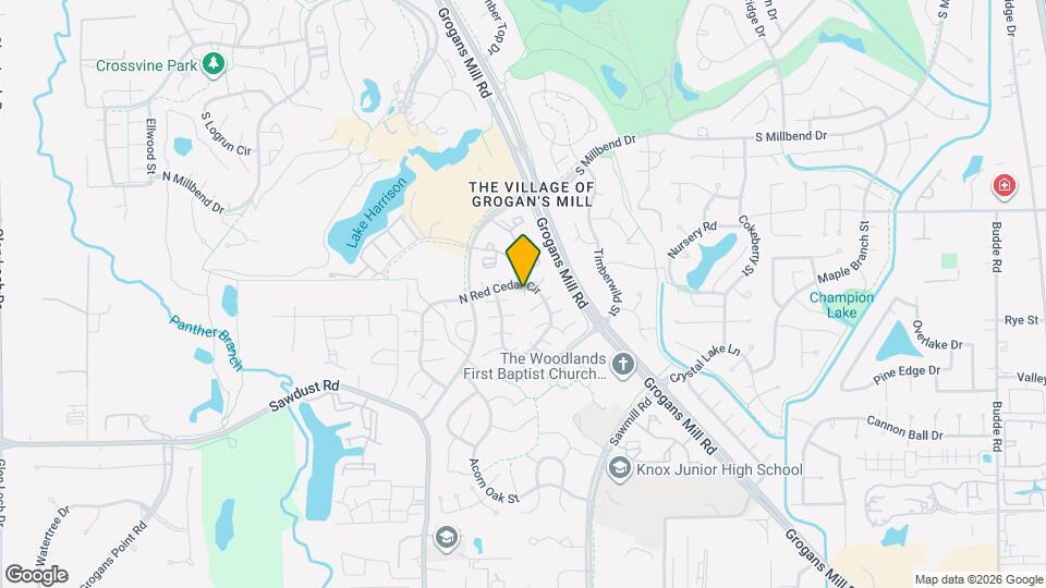 2107 N Red Cedar Cir Map and Location Details