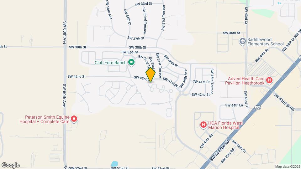 4102 SW 54th Cir Map and Location Details