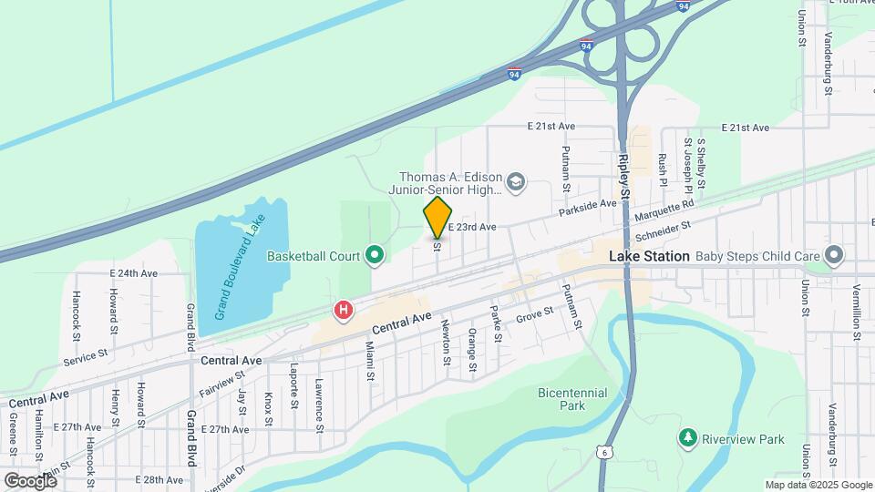 2325 Newton St Map and Location Details