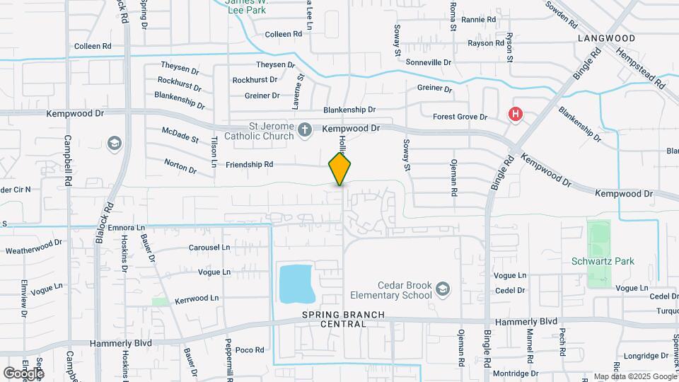 2549 Hollister St Mapa y Detalles de la Ubicación