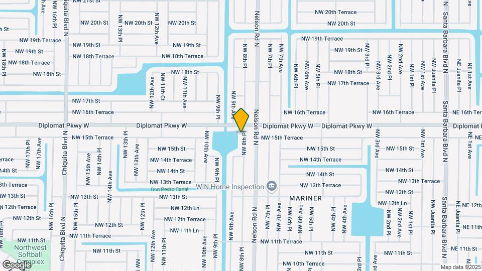 1516 NW 8th Pl Map and Location Details