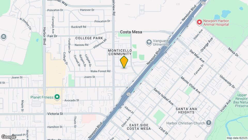 2300 Fairview Rd Map and Location Details