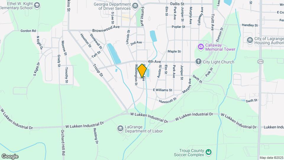 1318 Forrest Ave Mapa y Detalles de la Ubicación
