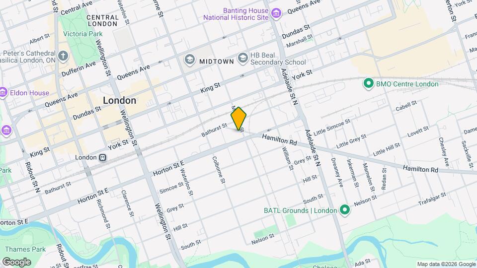 245 Maitland St Map and Location Details