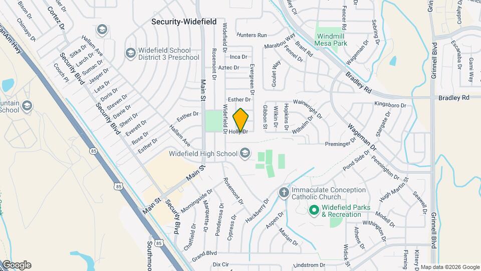 517 Holly Dr Map and Location Details