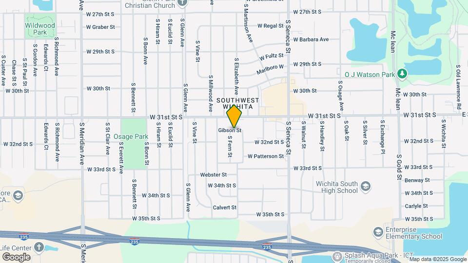 3230 S Fern St Map and Location Details