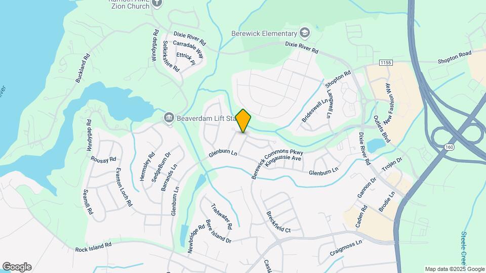 5759 Mossdale Ln Map and Location Details
